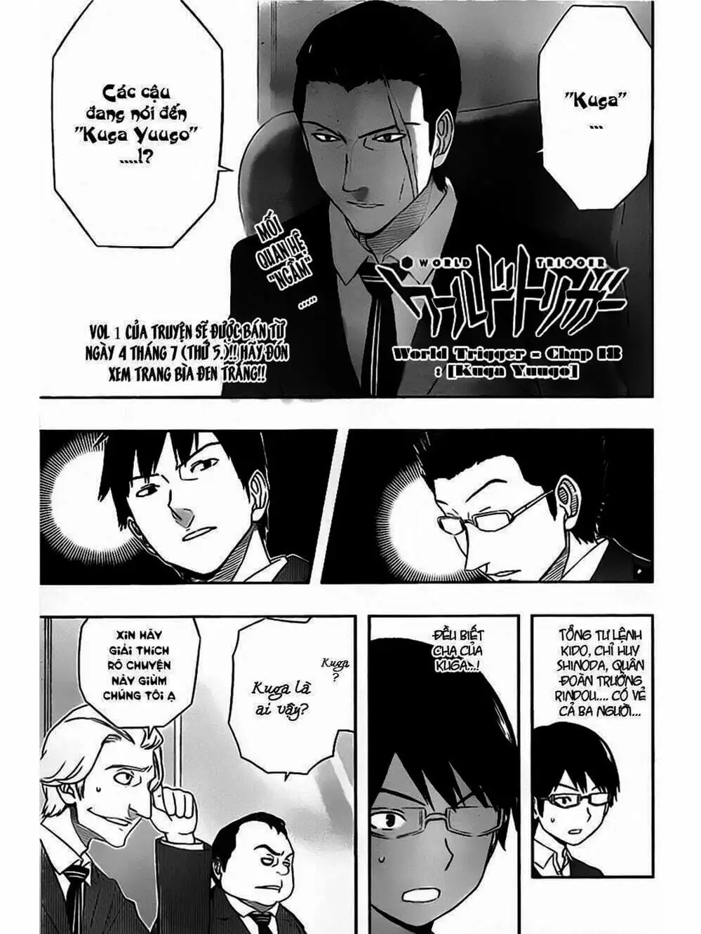 Truyện Tranh Kỷ Nguyên Trigger - World Trigger trang 7