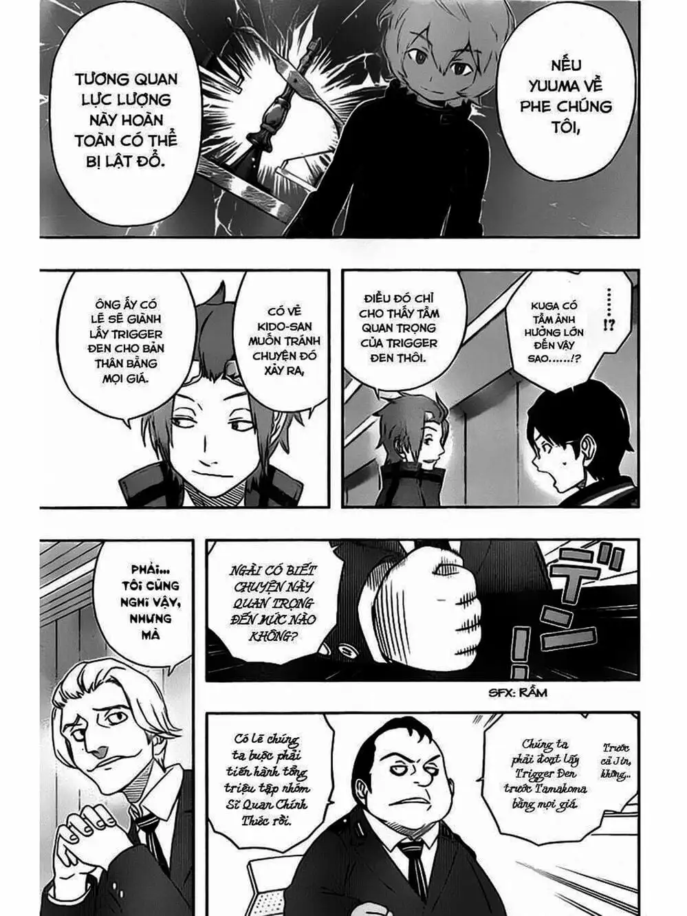 Truyện Tranh Kỷ Nguyên Trigger - World Trigger trang 7