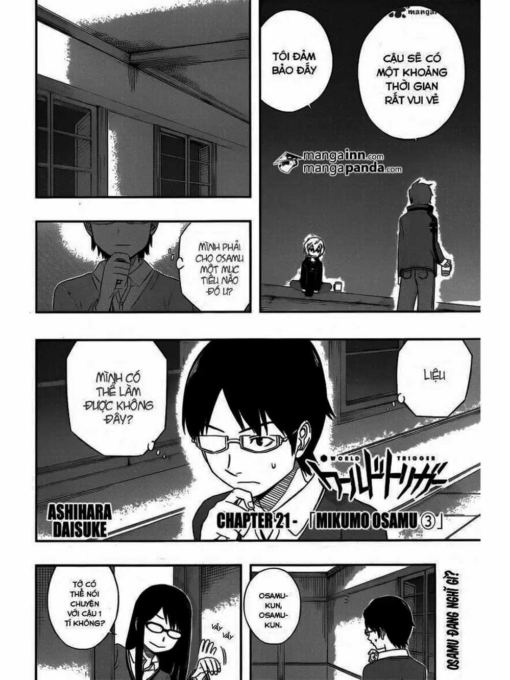 Truyện Tranh Kỷ Nguyên Trigger - World Trigger trang 7