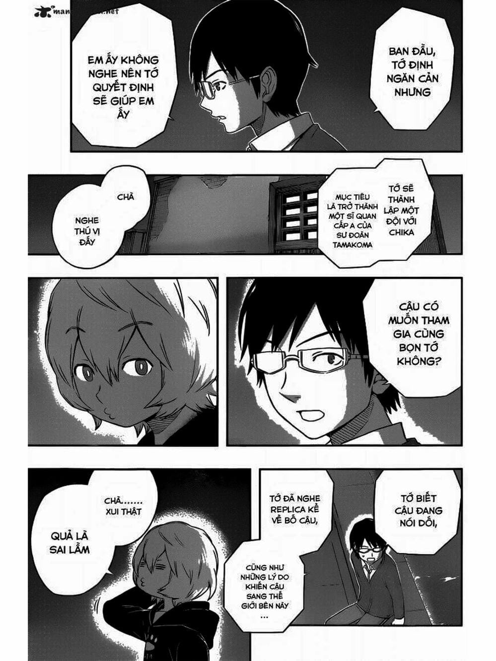Truyện Tranh Kỷ Nguyên Trigger - World Trigger trang 7