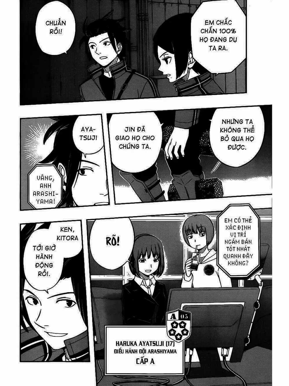 Truyện Tranh Kỷ Nguyên Trigger - World Trigger trang 7