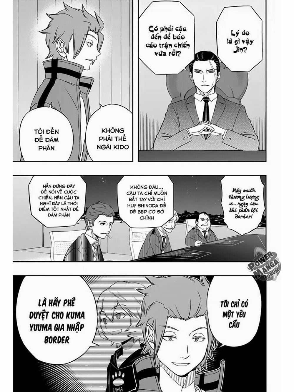 Truyện Tranh Kỷ Nguyên Trigger - World Trigger trang 7