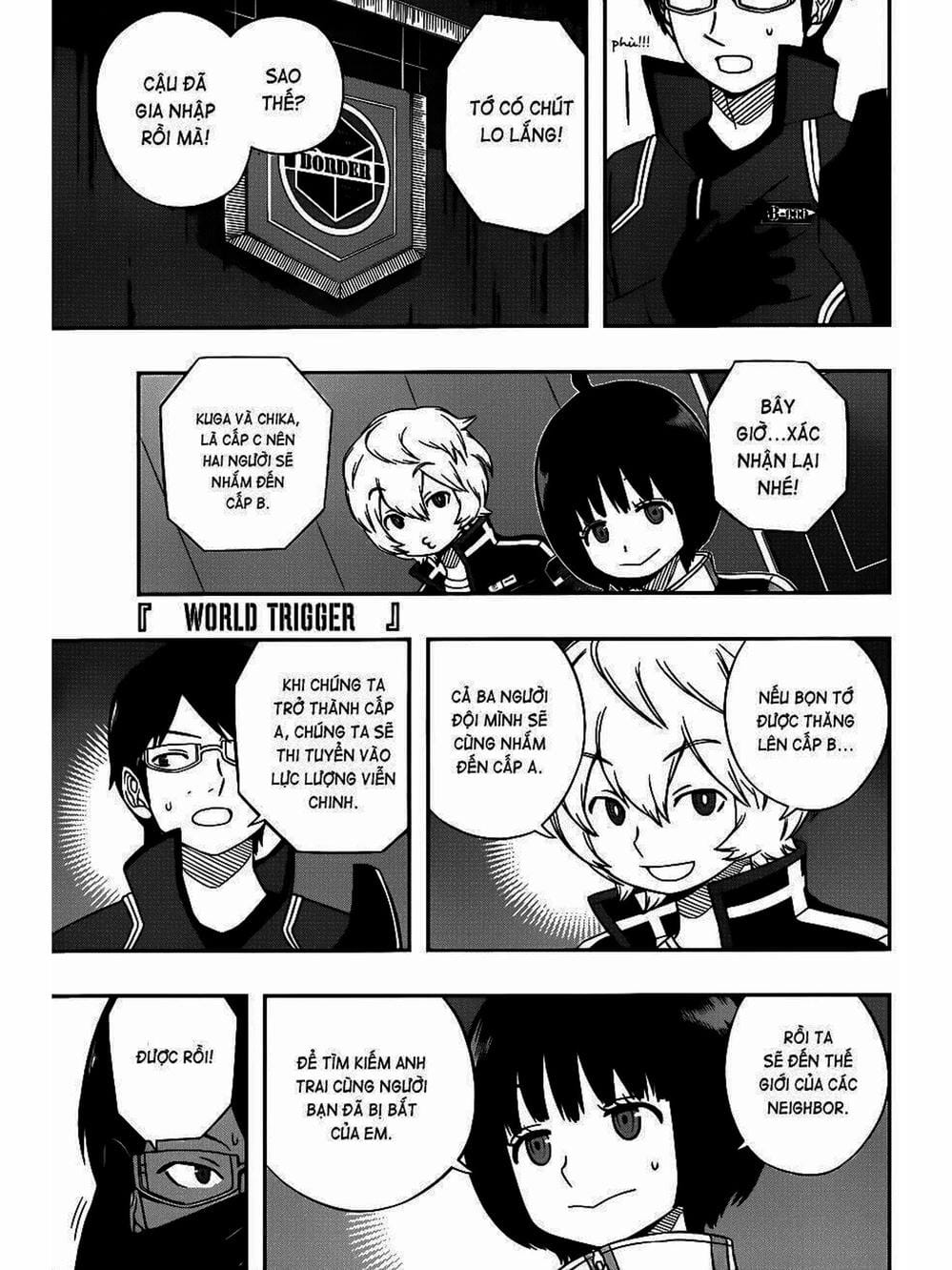 Truyện Tranh Kỷ Nguyên Trigger - World Trigger trang 7