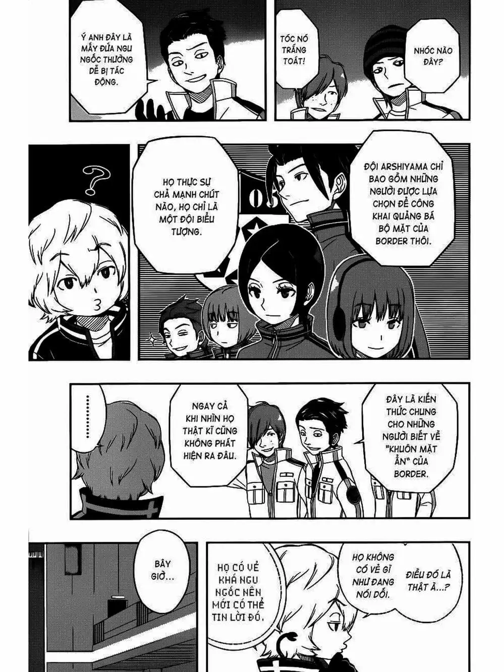 Truyện Tranh Kỷ Nguyên Trigger - World Trigger trang 7