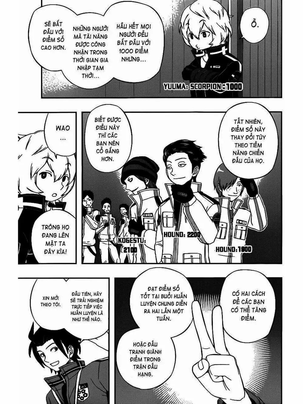 Truyện Tranh Kỷ Nguyên Trigger - World Trigger trang 7