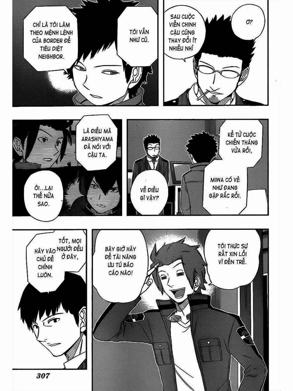 Truyện Tranh Kỷ Nguyên Trigger - World Trigger trang 7