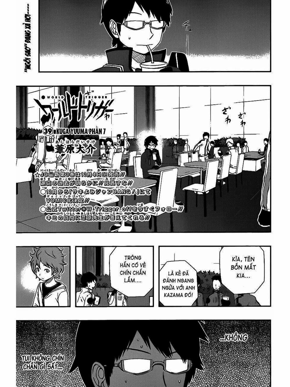 Truyện Tranh Kỷ Nguyên Trigger - World Trigger trang 7
