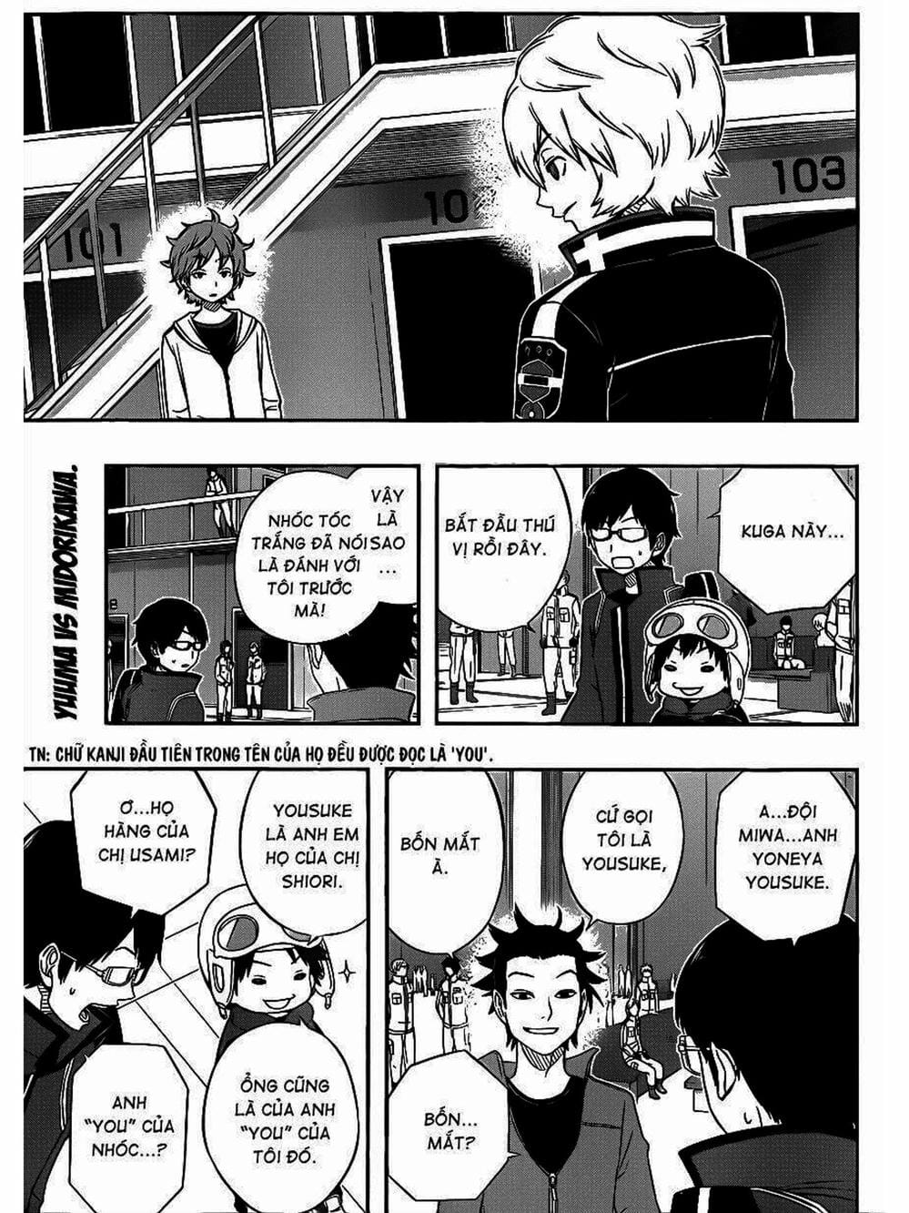 Truyện Tranh Kỷ Nguyên Trigger - World Trigger trang 7