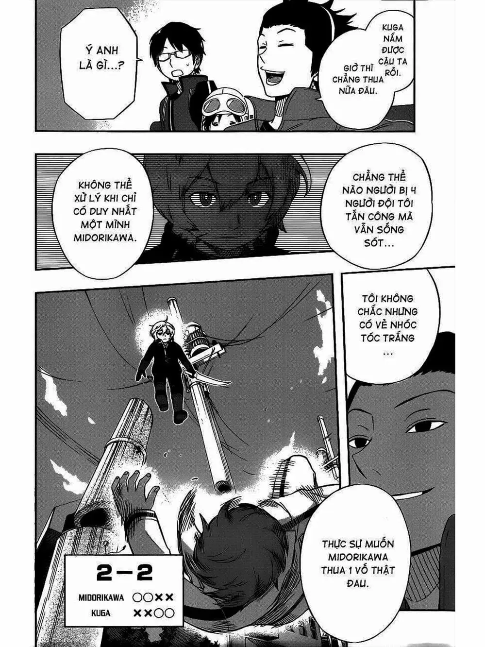 Truyện Tranh Kỷ Nguyên Trigger - World Trigger trang 7