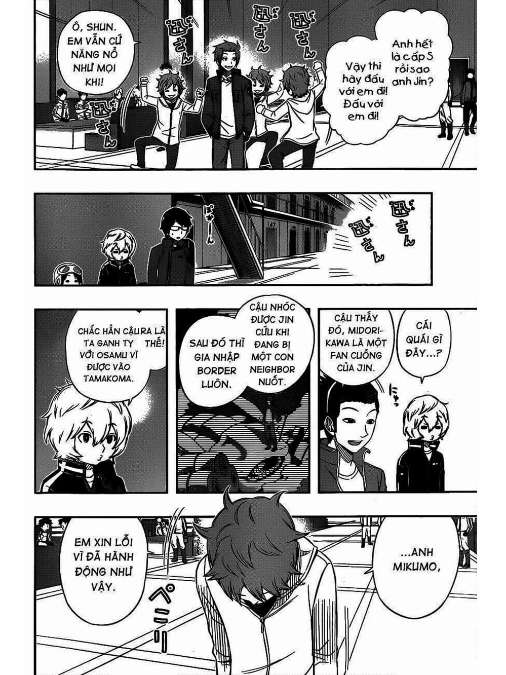 Truyện Tranh Kỷ Nguyên Trigger - World Trigger trang 7