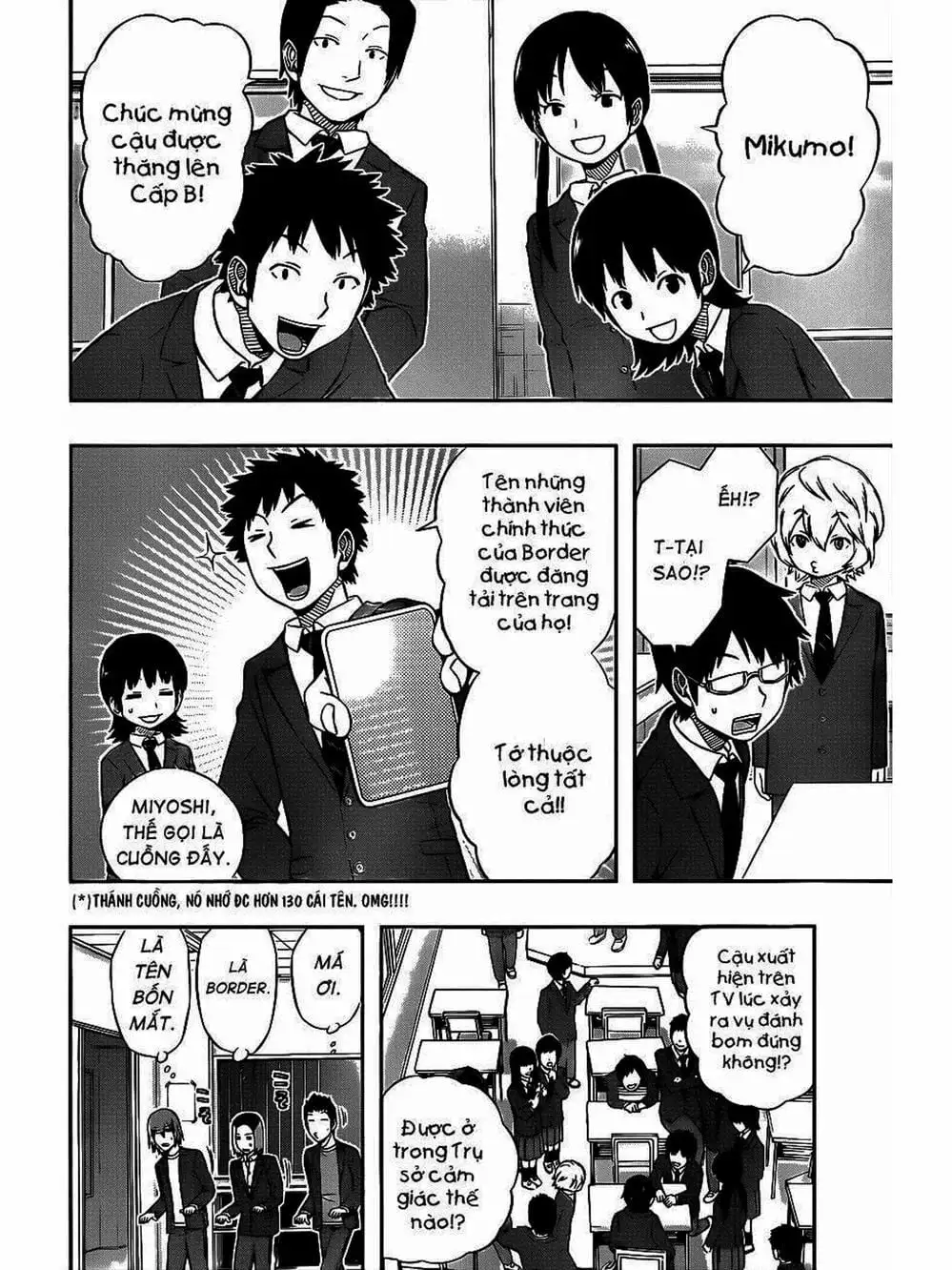 Truyện Tranh Kỷ Nguyên Trigger - World Trigger trang 7