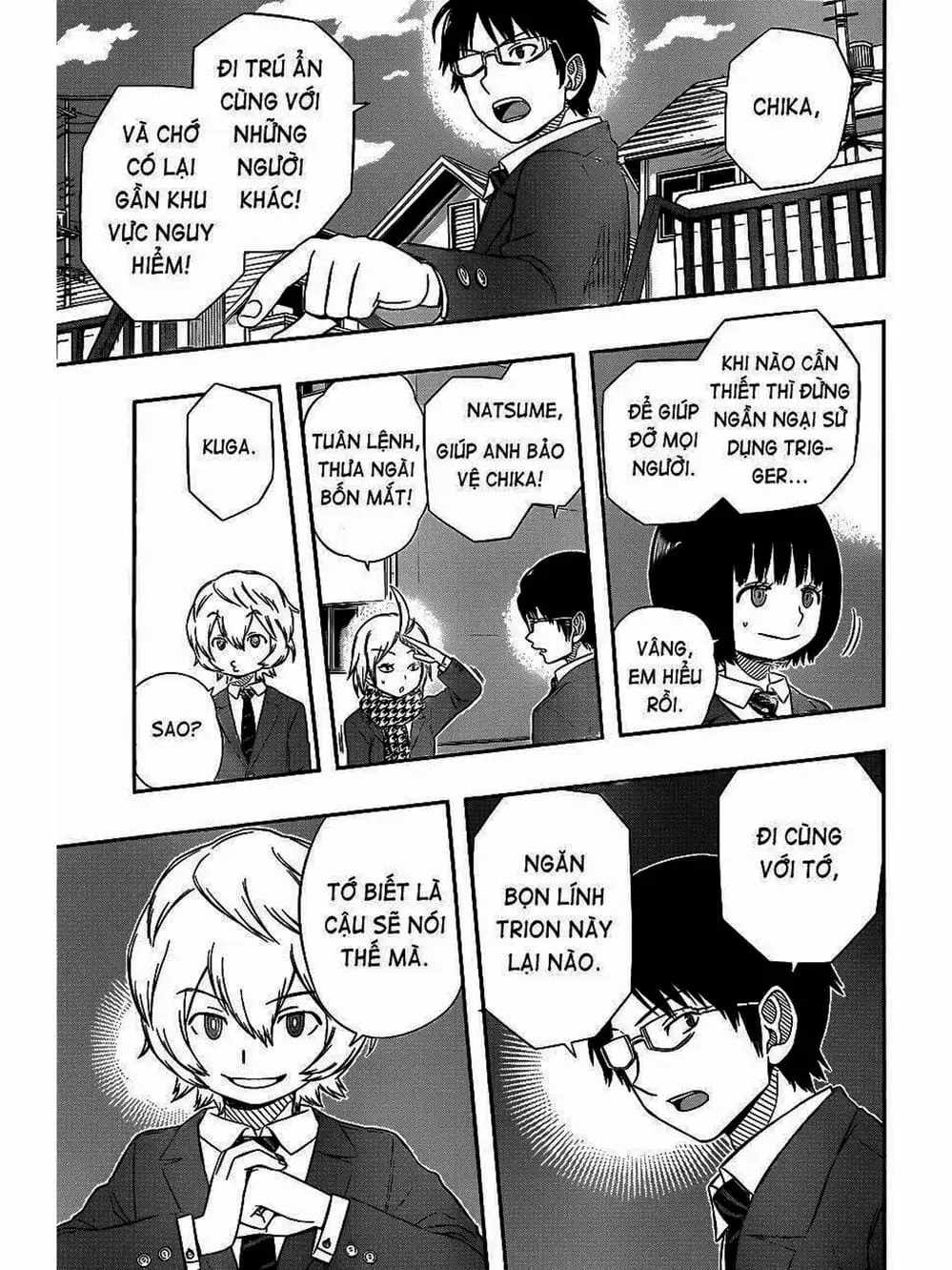 Truyện Tranh Kỷ Nguyên Trigger - World Trigger trang 7