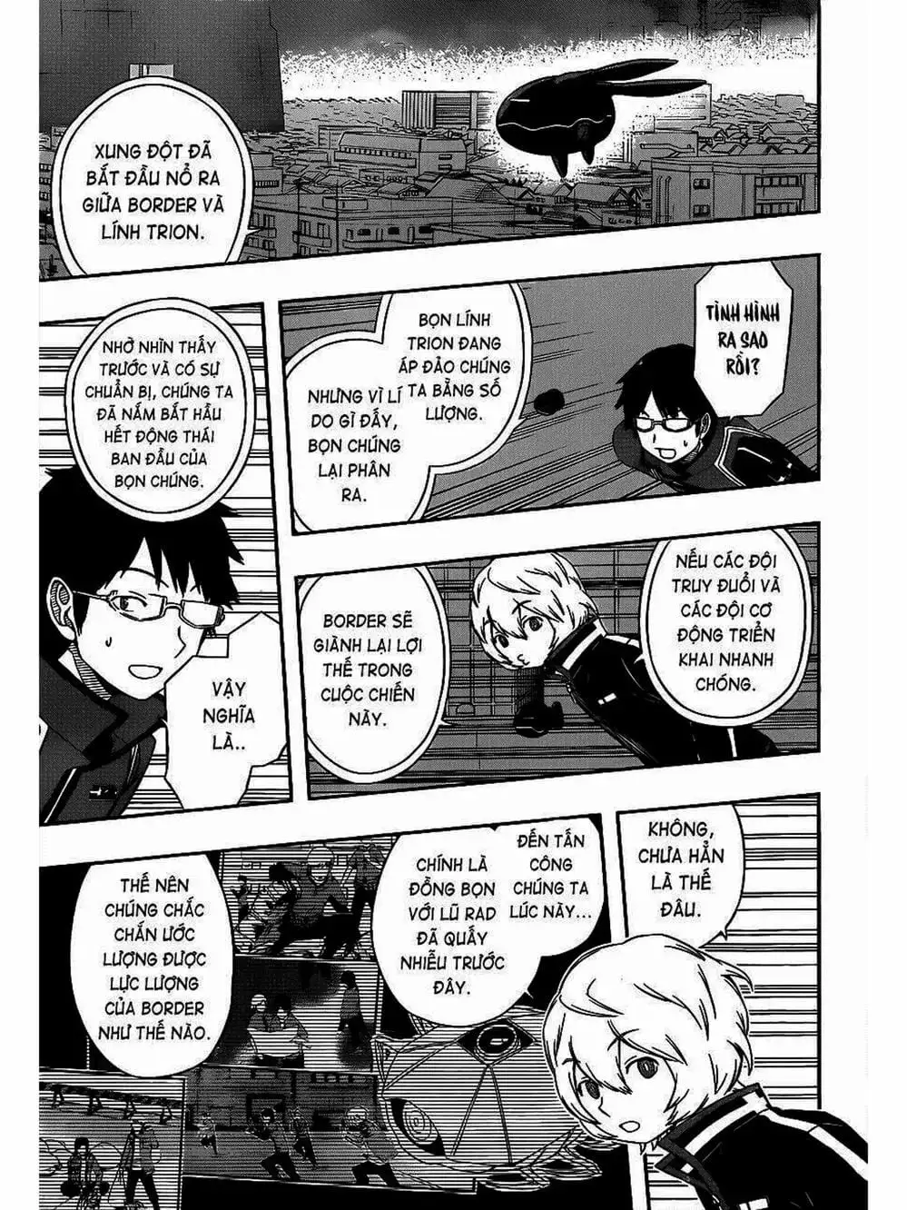 Truyện Tranh Kỷ Nguyên Trigger - World Trigger trang 7