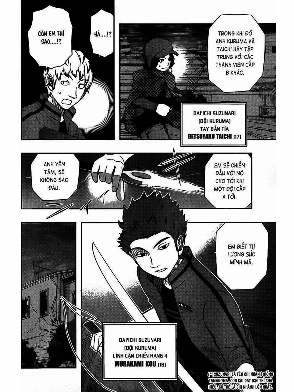 Truyện Tranh Kỷ Nguyên Trigger - World Trigger trang 7