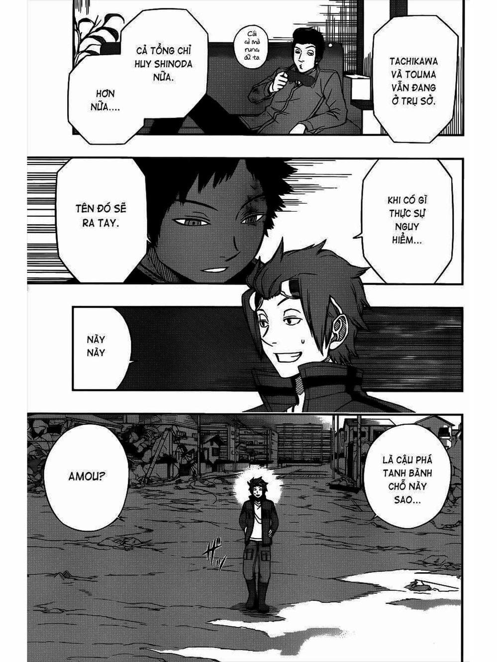 Truyện Tranh Kỷ Nguyên Trigger - World Trigger trang 7