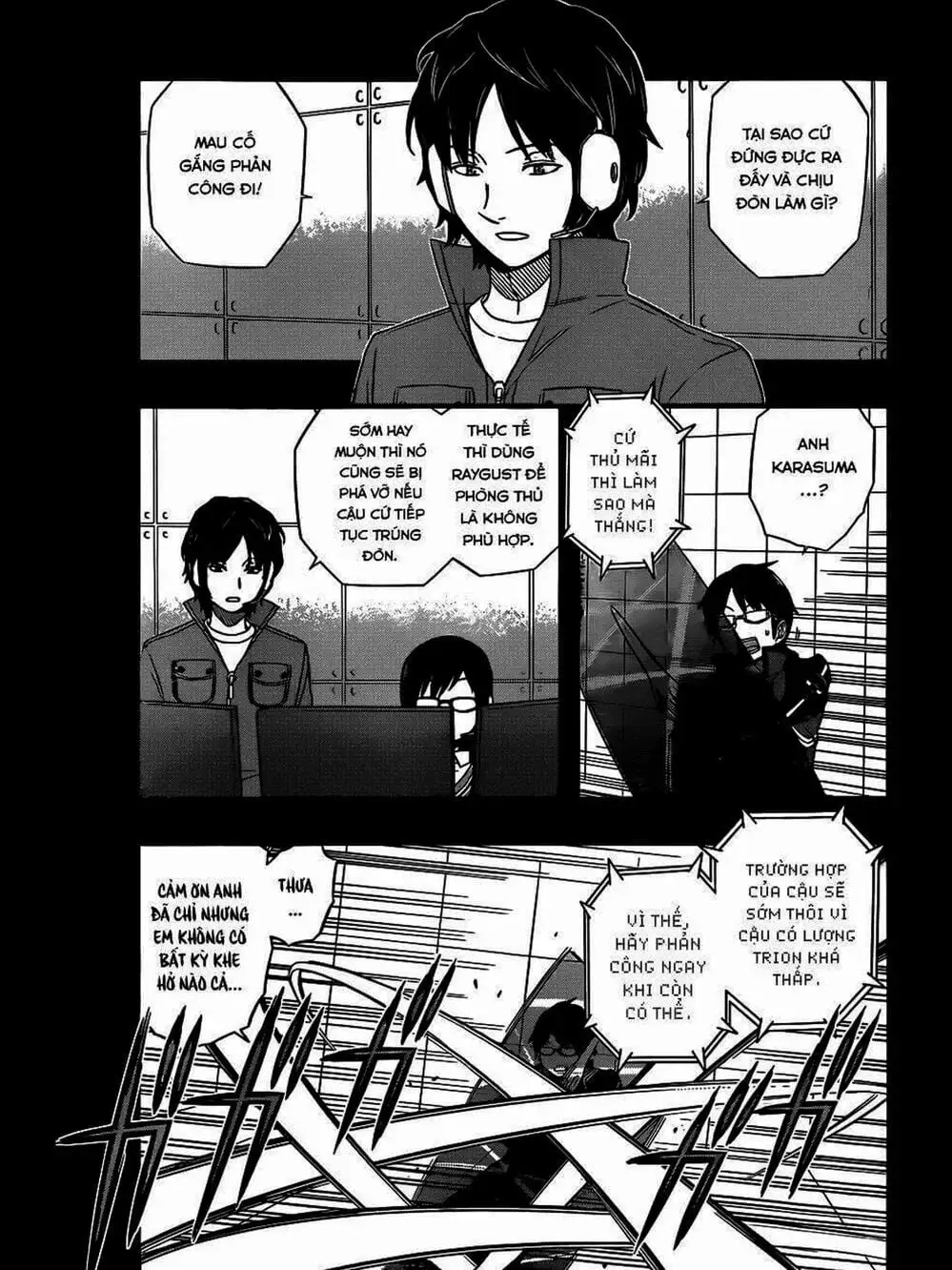 Truyện Tranh Kỷ Nguyên Trigger - World Trigger trang 7