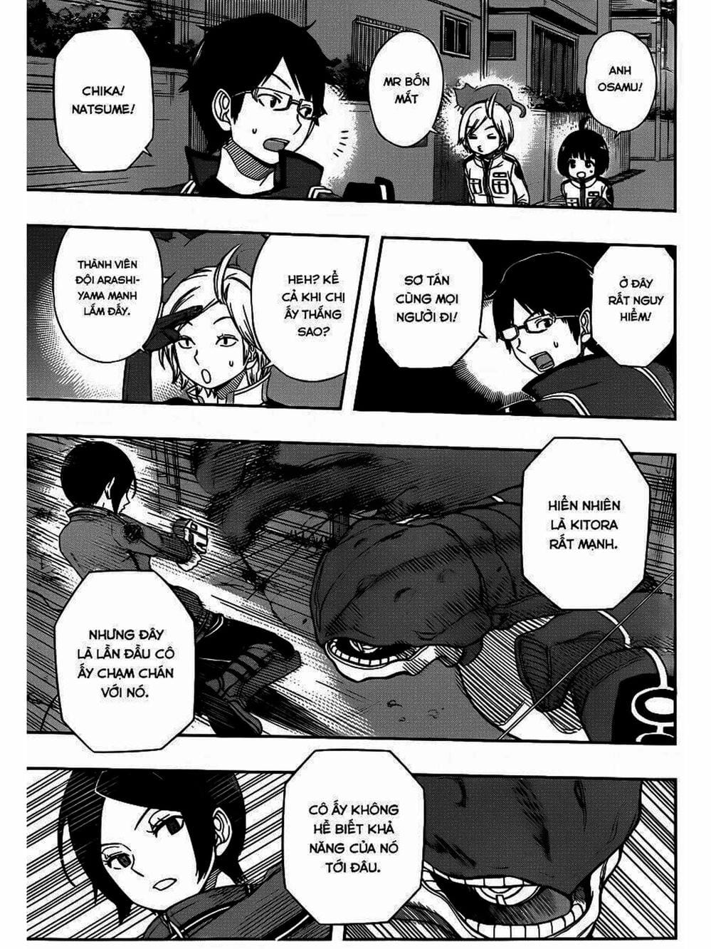 Truyện Tranh Kỷ Nguyên Trigger - World Trigger trang 7