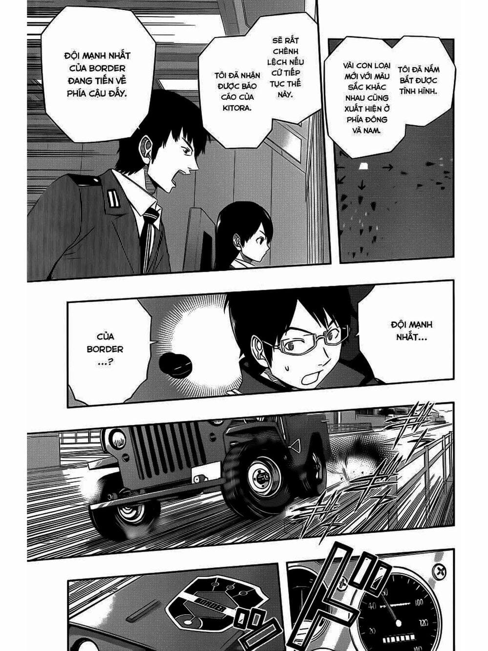 Truyện Tranh Kỷ Nguyên Trigger - World Trigger trang 7