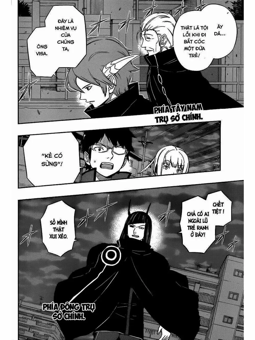 Truyện Tranh Kỷ Nguyên Trigger - World Trigger trang 7