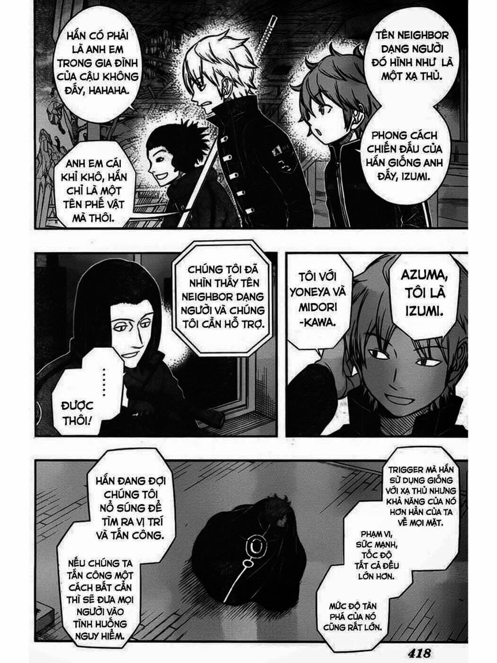 Truyện Tranh Kỷ Nguyên Trigger - World Trigger trang 7