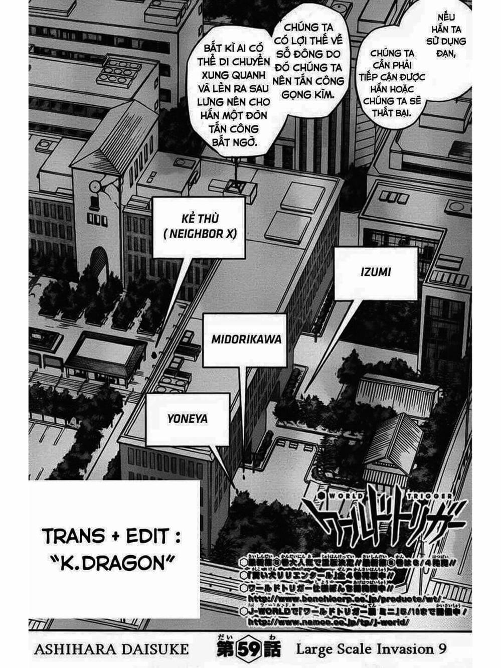 Truyện Tranh Kỷ Nguyên Trigger - World Trigger trang 7