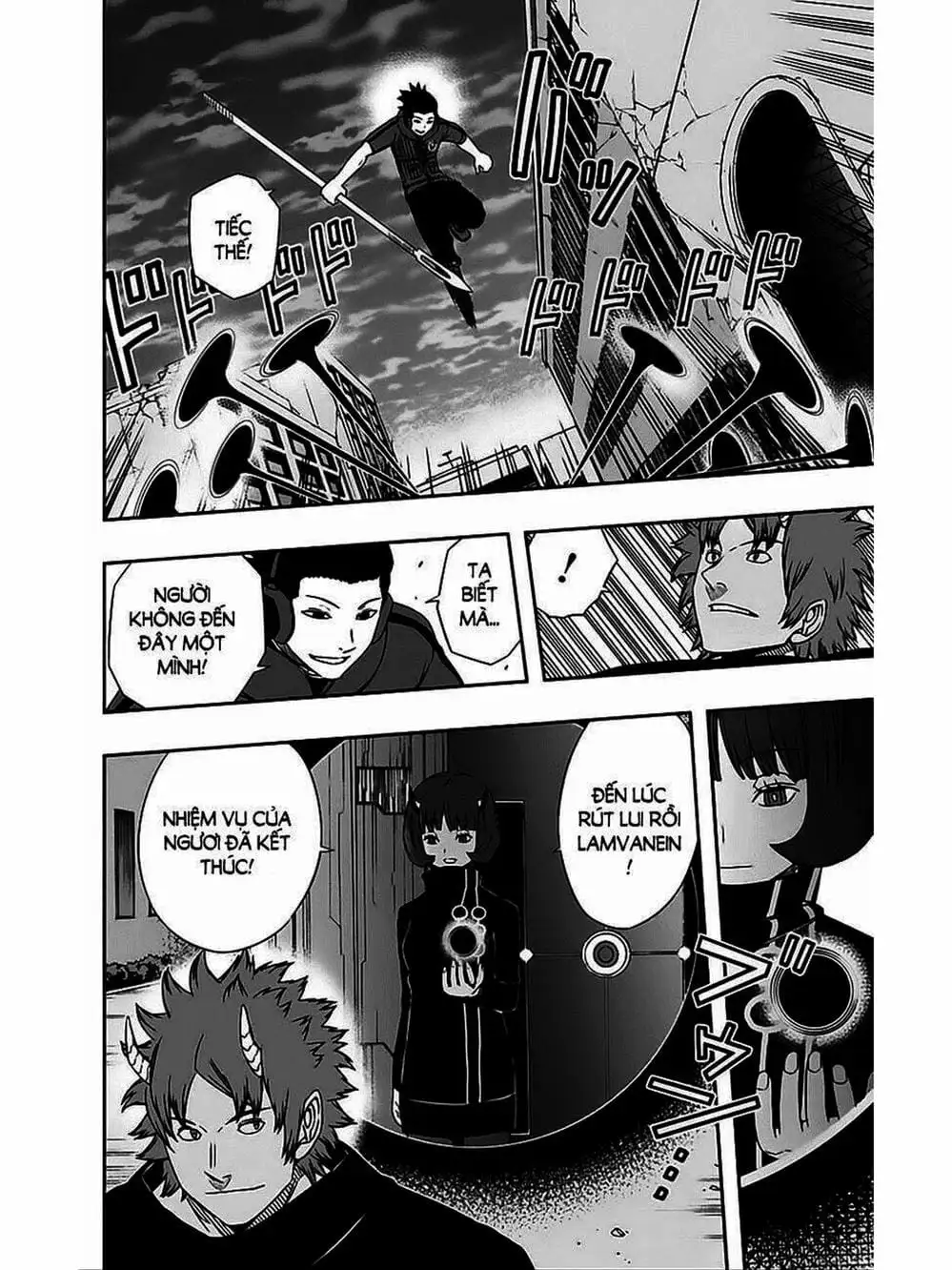 Truyện Tranh Kỷ Nguyên Trigger - World Trigger trang 7