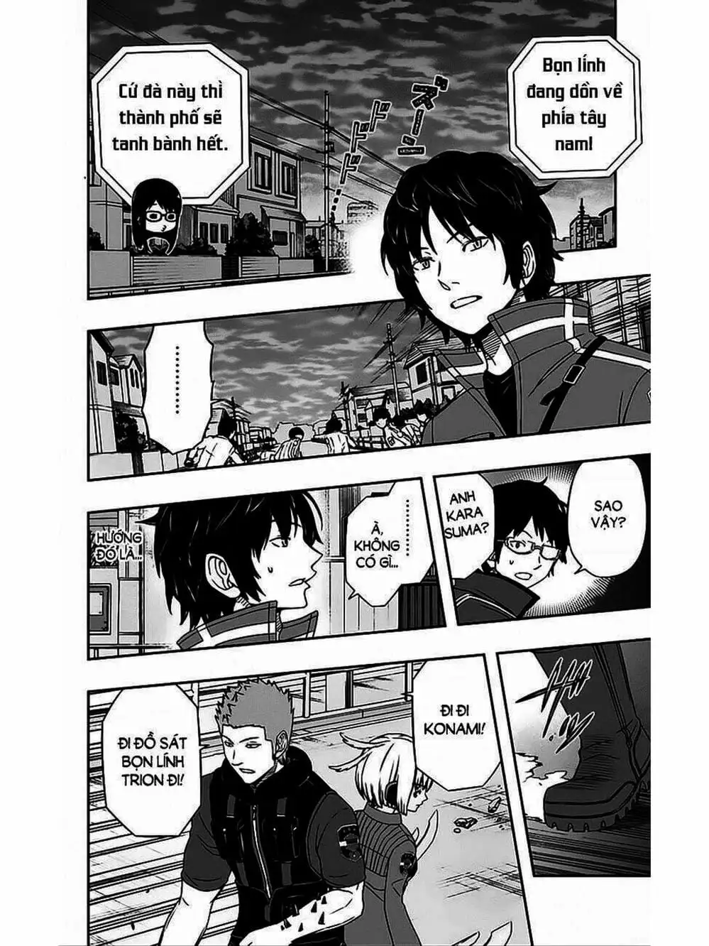 Truyện Tranh Kỷ Nguyên Trigger - World Trigger trang 7