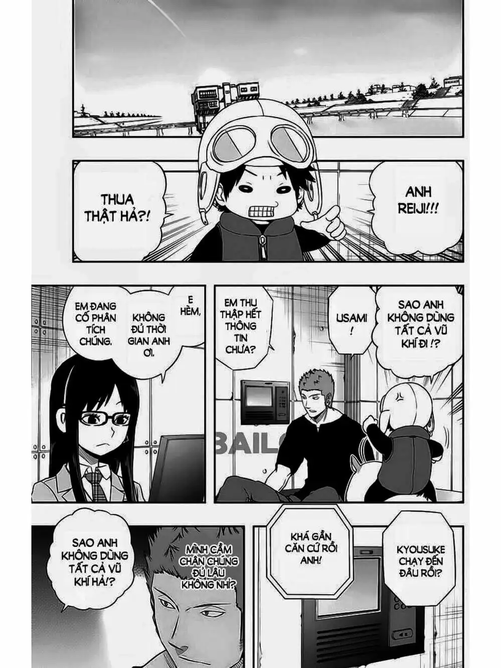 Truyện Tranh Kỷ Nguyên Trigger - World Trigger trang 7