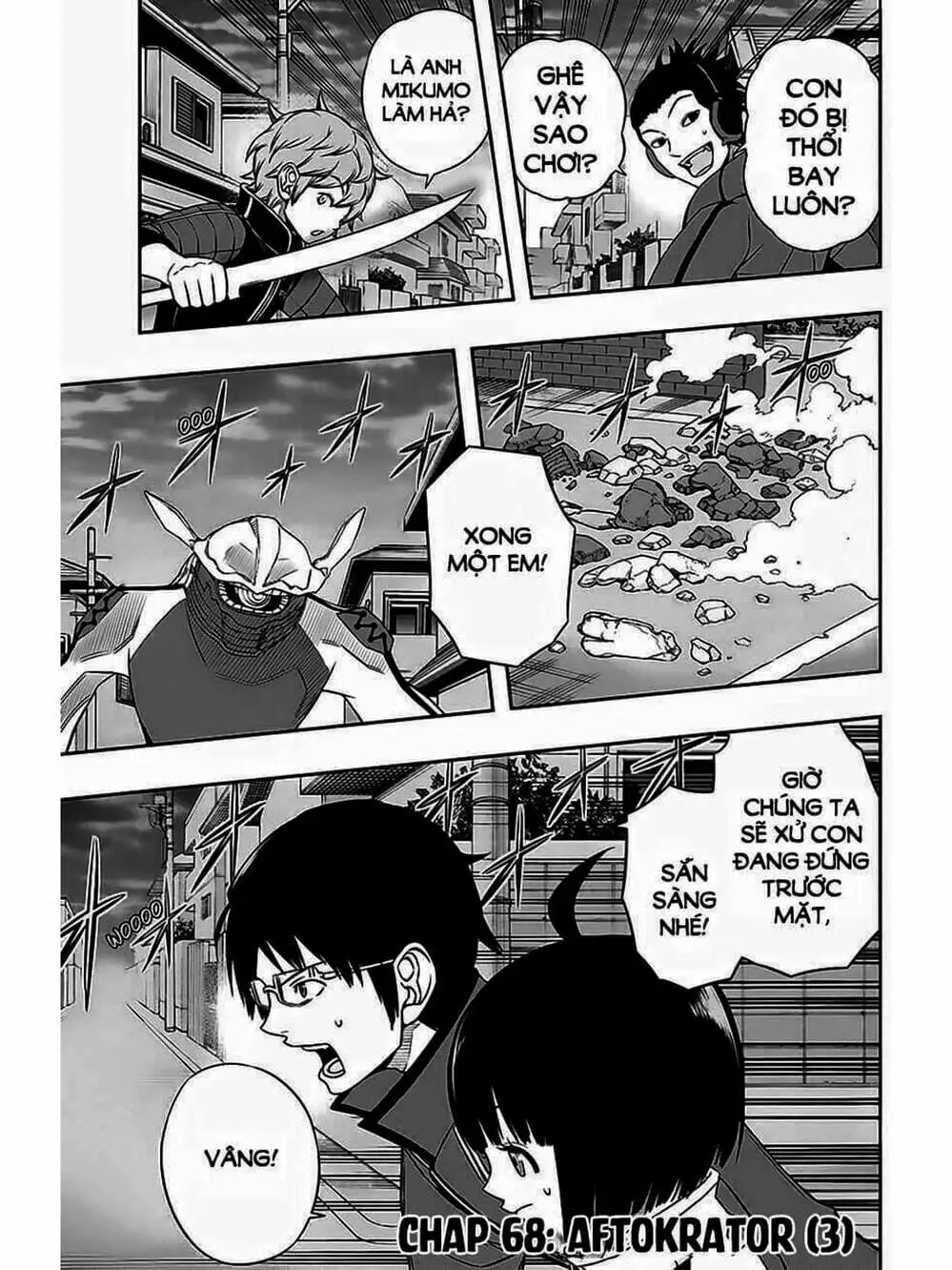 Truyện Tranh Kỷ Nguyên Trigger - World Trigger trang 7