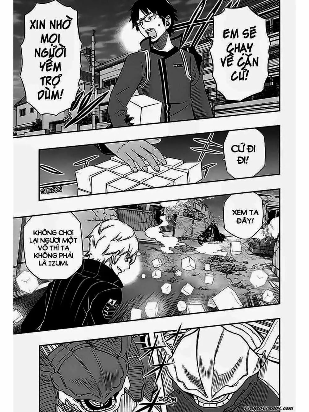 Truyện Tranh Kỷ Nguyên Trigger - World Trigger trang 7