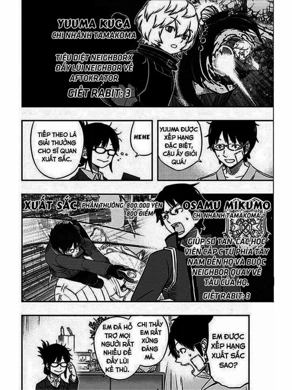 Truyện Tranh Kỷ Nguyên Trigger - World Trigger trang 7