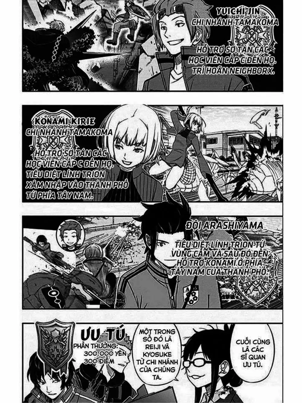 Truyện Tranh Kỷ Nguyên Trigger - World Trigger trang 7