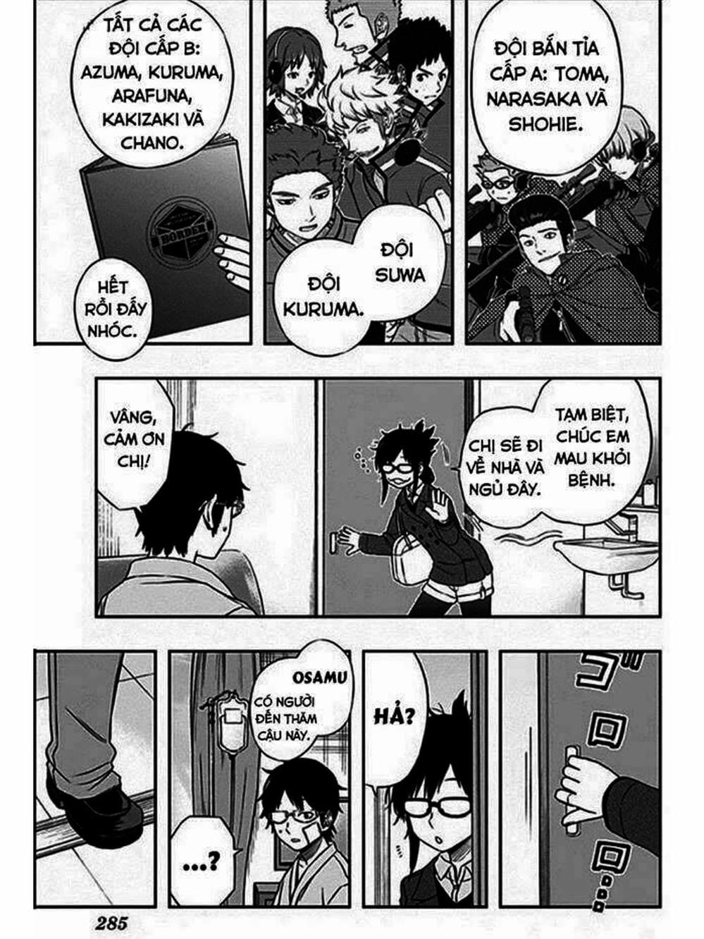 Truyện Tranh Kỷ Nguyên Trigger - World Trigger trang 7