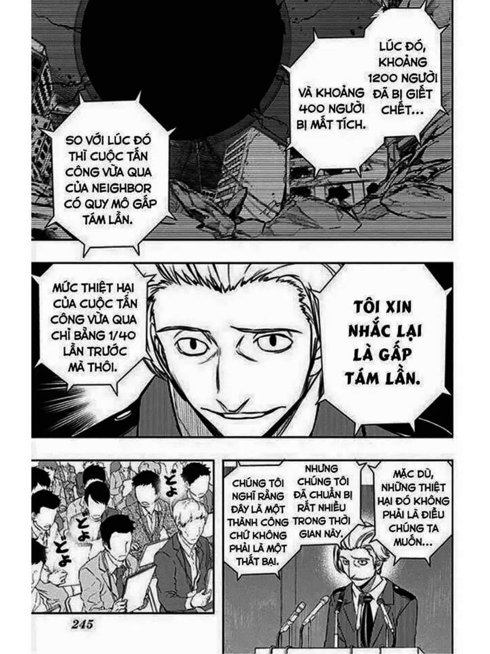 Truyện Tranh Kỷ Nguyên Trigger - World Trigger trang 7