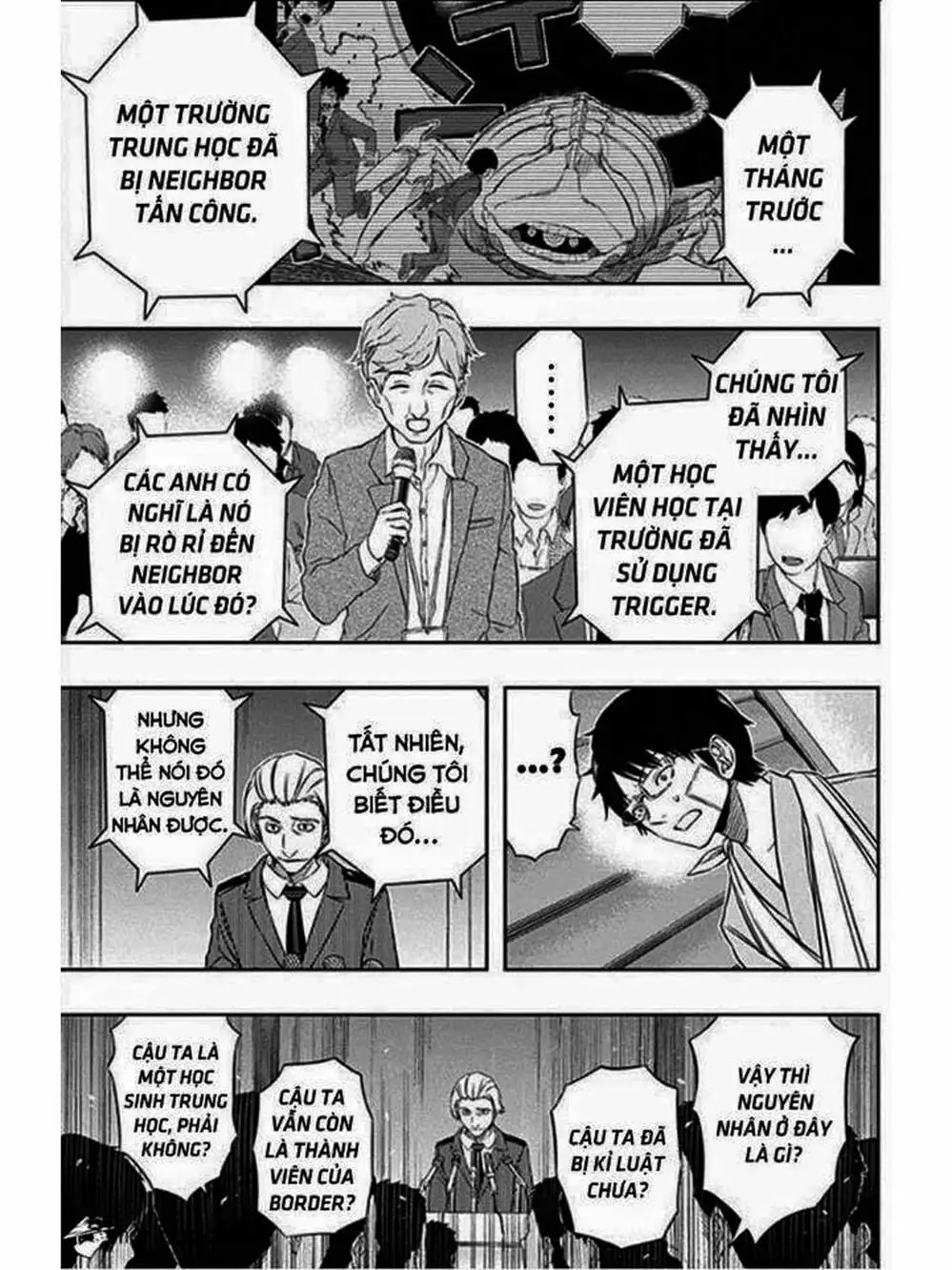 Truyện Tranh Kỷ Nguyên Trigger - World Trigger trang 7