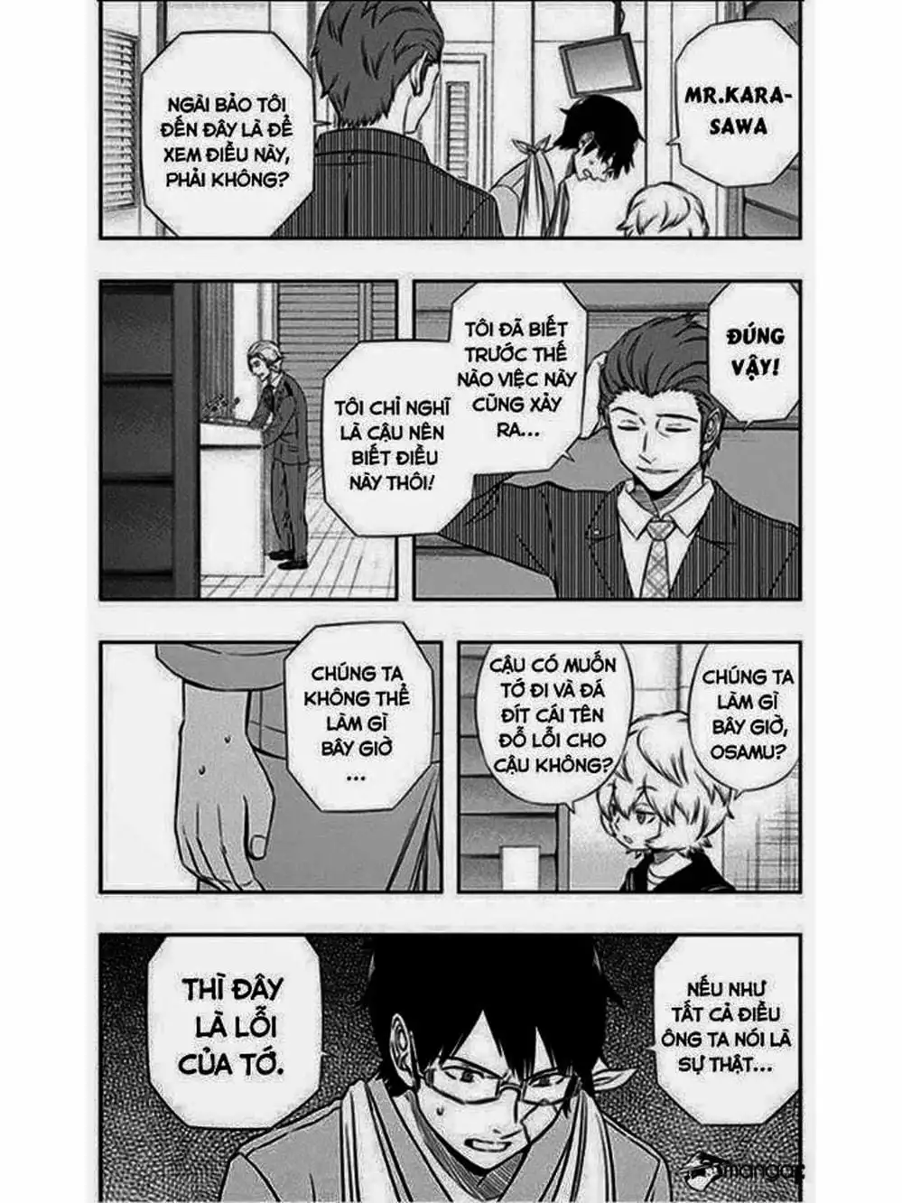 Truyện Tranh Kỷ Nguyên Trigger - World Trigger trang 7