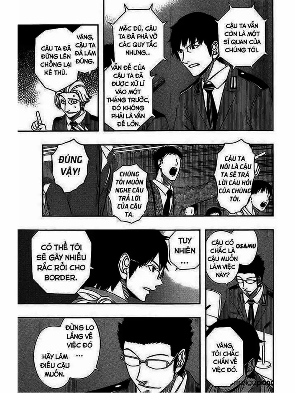 Truyện Tranh Kỷ Nguyên Trigger - World Trigger trang 7