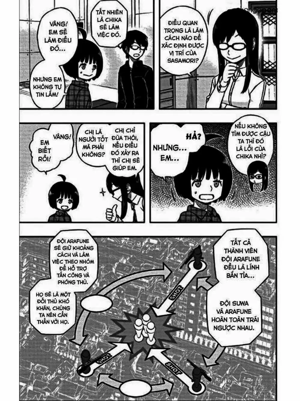 Truyện Tranh Kỷ Nguyên Trigger - World Trigger trang 7