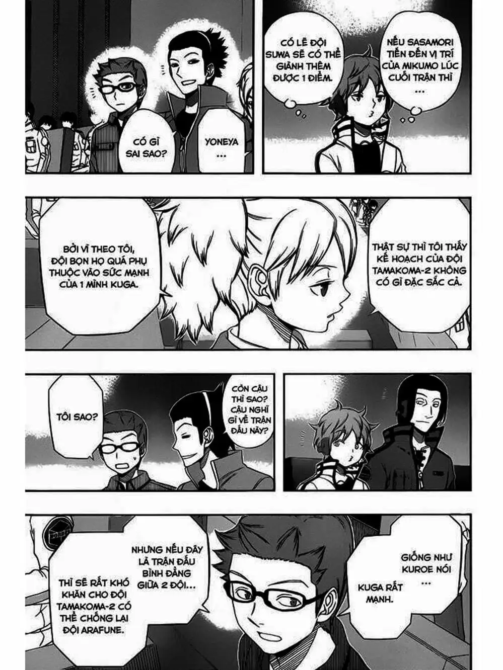 Truyện Tranh Kỷ Nguyên Trigger - World Trigger trang 7