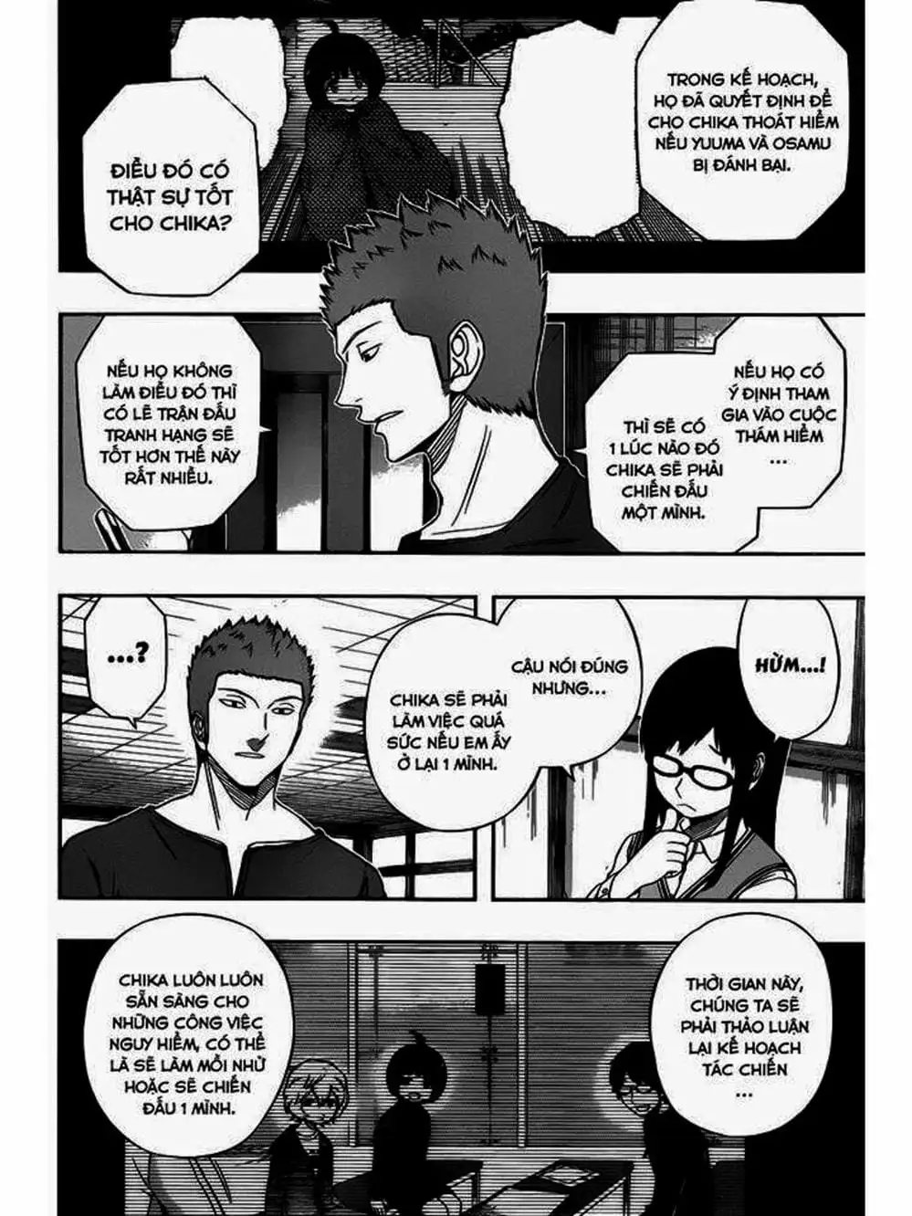 Truyện Tranh Kỷ Nguyên Trigger - World Trigger trang 7