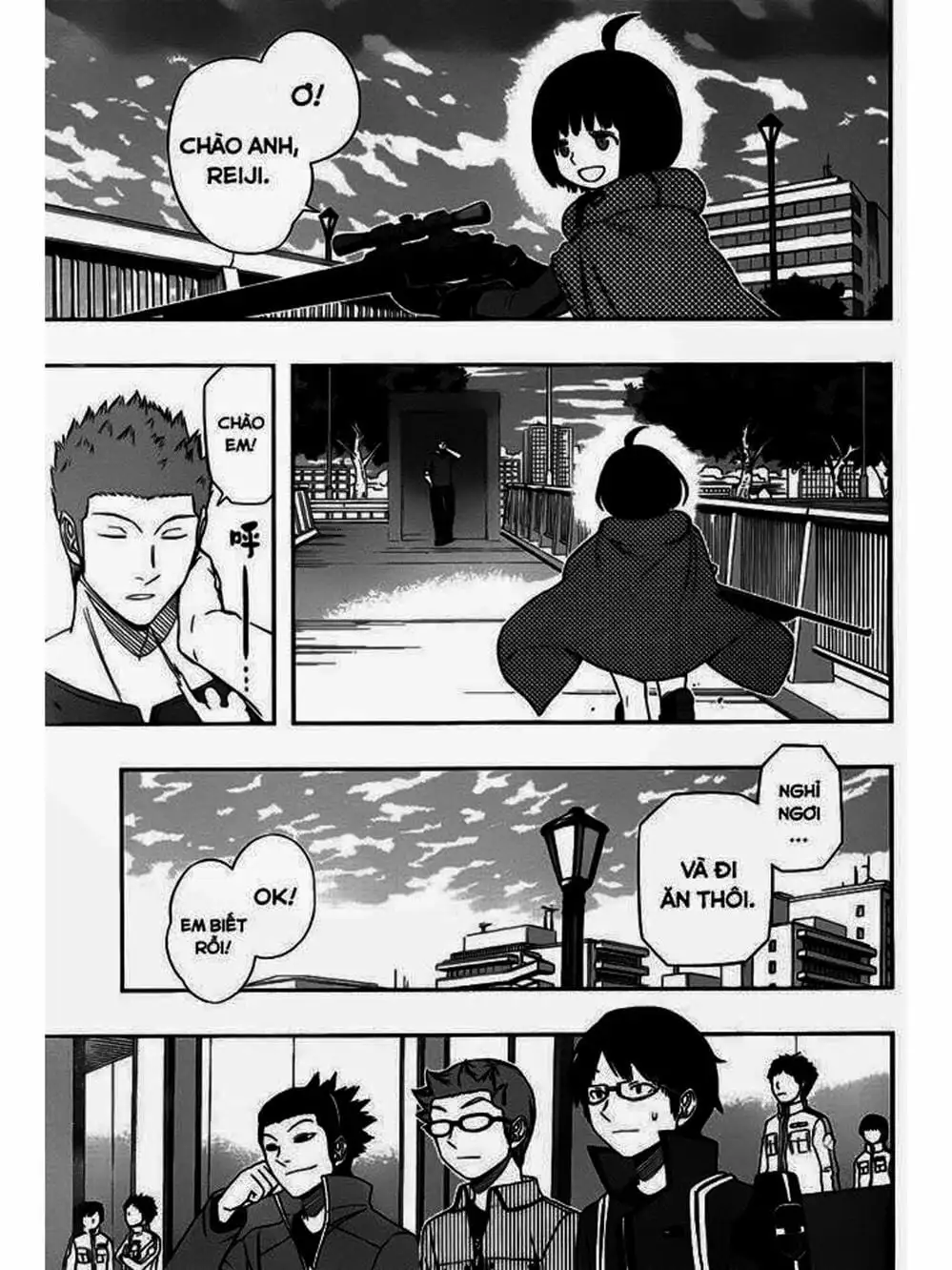 Truyện Tranh Kỷ Nguyên Trigger - World Trigger trang 7