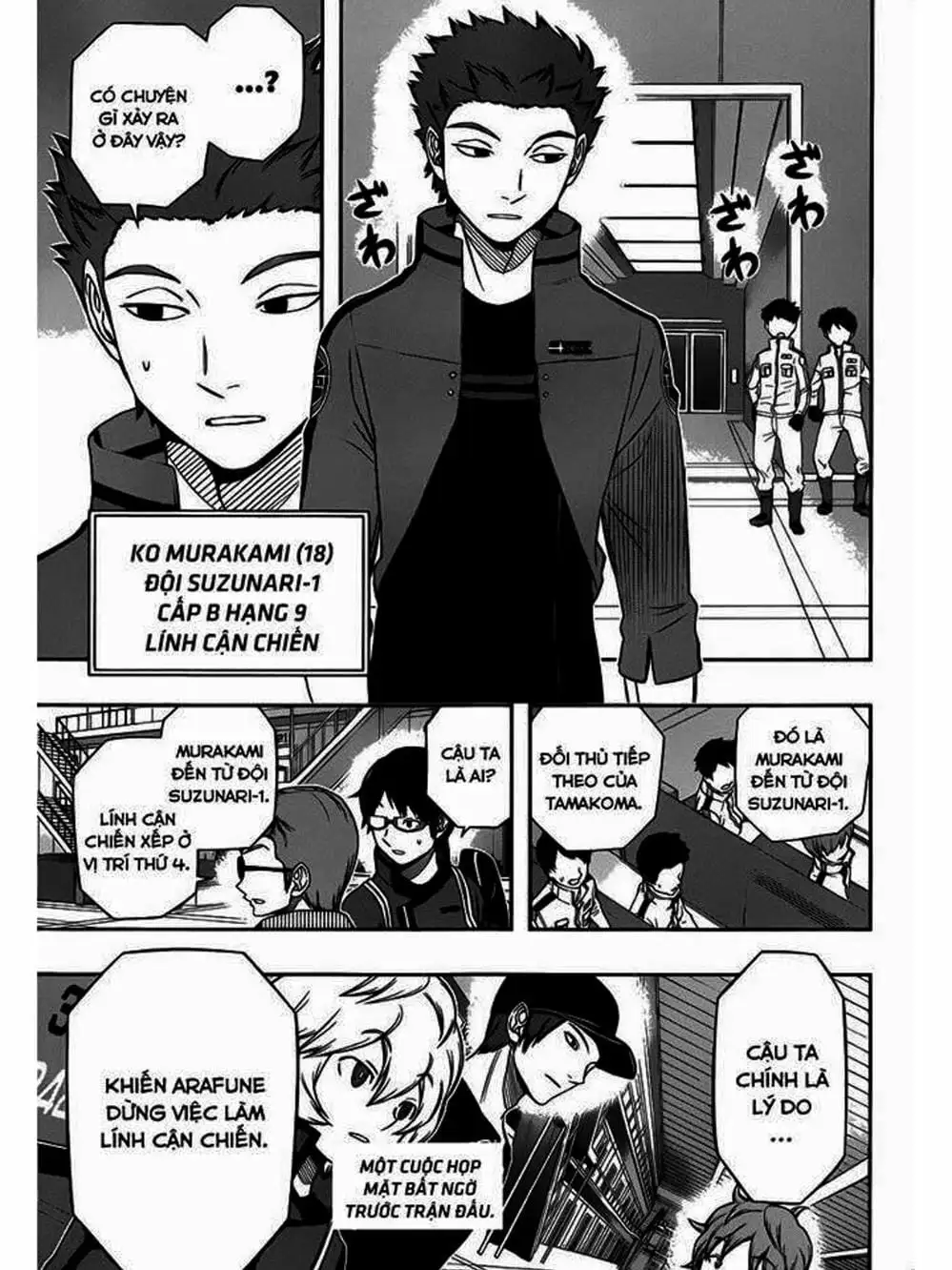 Truyện Tranh Kỷ Nguyên Trigger - World Trigger trang 7