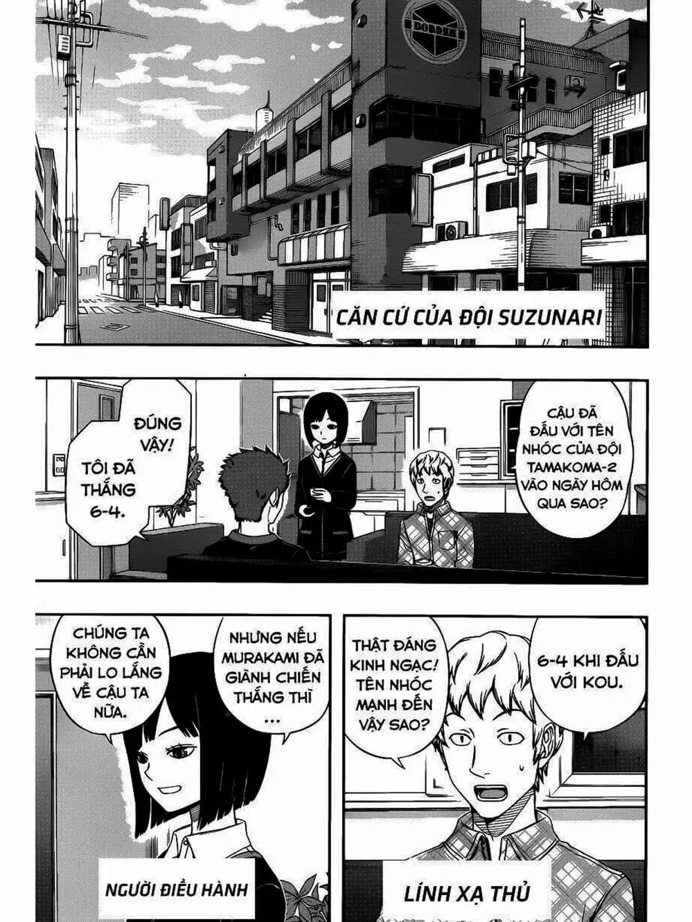 Truyện Tranh Kỷ Nguyên Trigger - World Trigger trang 7