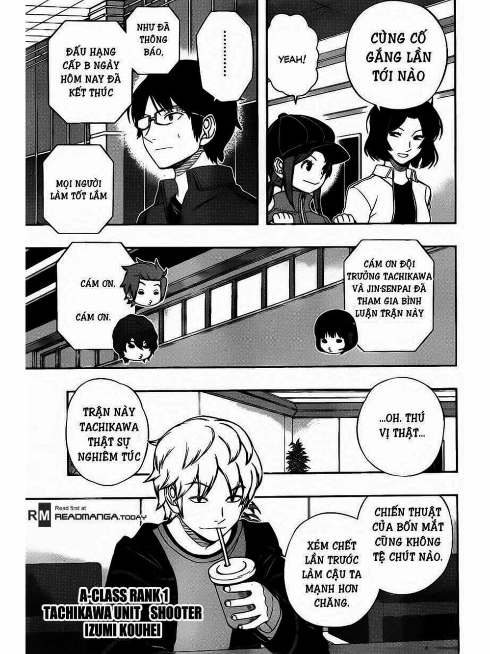 Truyện Tranh Kỷ Nguyên Trigger - World Trigger trang 7