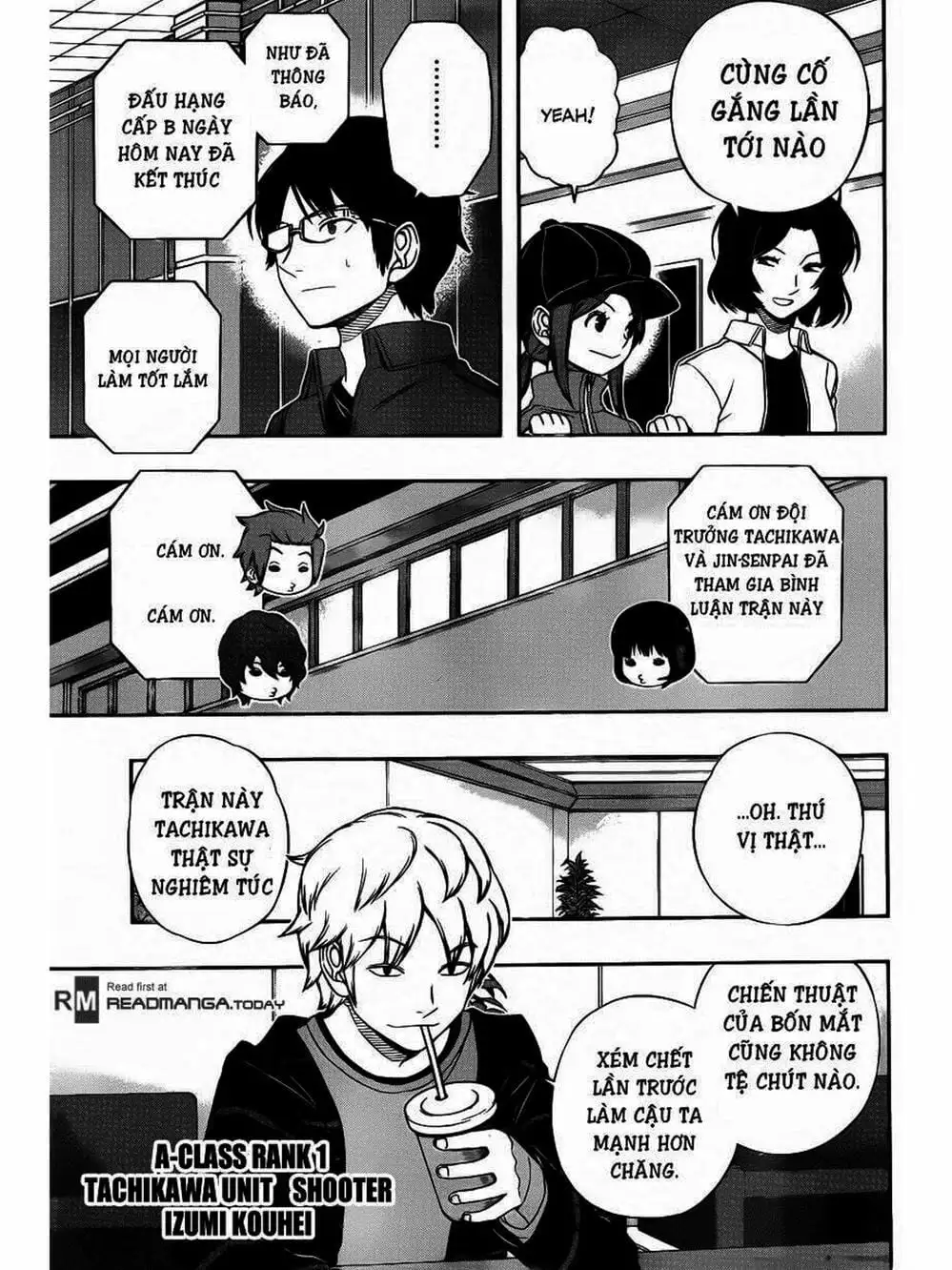 Truyện Tranh Kỷ Nguyên Trigger - World Trigger trang 7