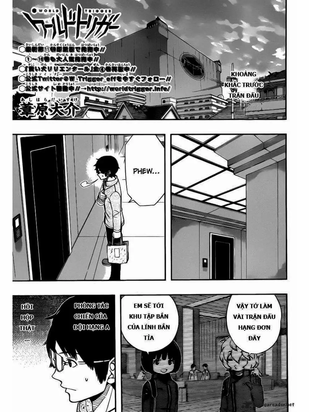 Truyện Tranh Kỷ Nguyên Trigger - World Trigger trang 7