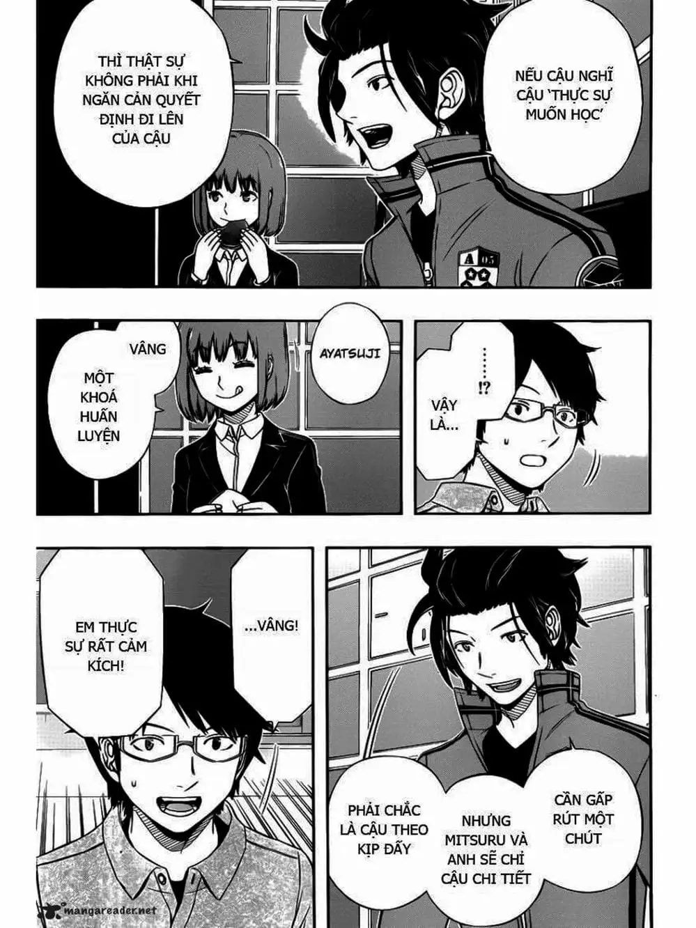 Truyện Tranh Kỷ Nguyên Trigger - World Trigger trang 7