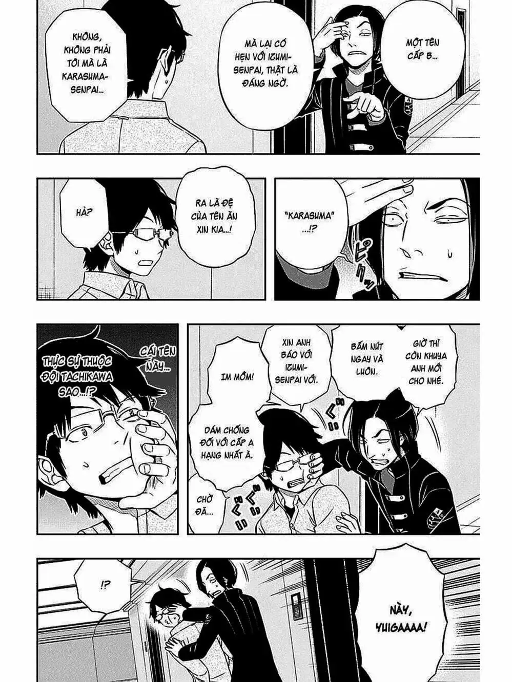 Truyện Tranh Kỷ Nguyên Trigger - World Trigger trang 7