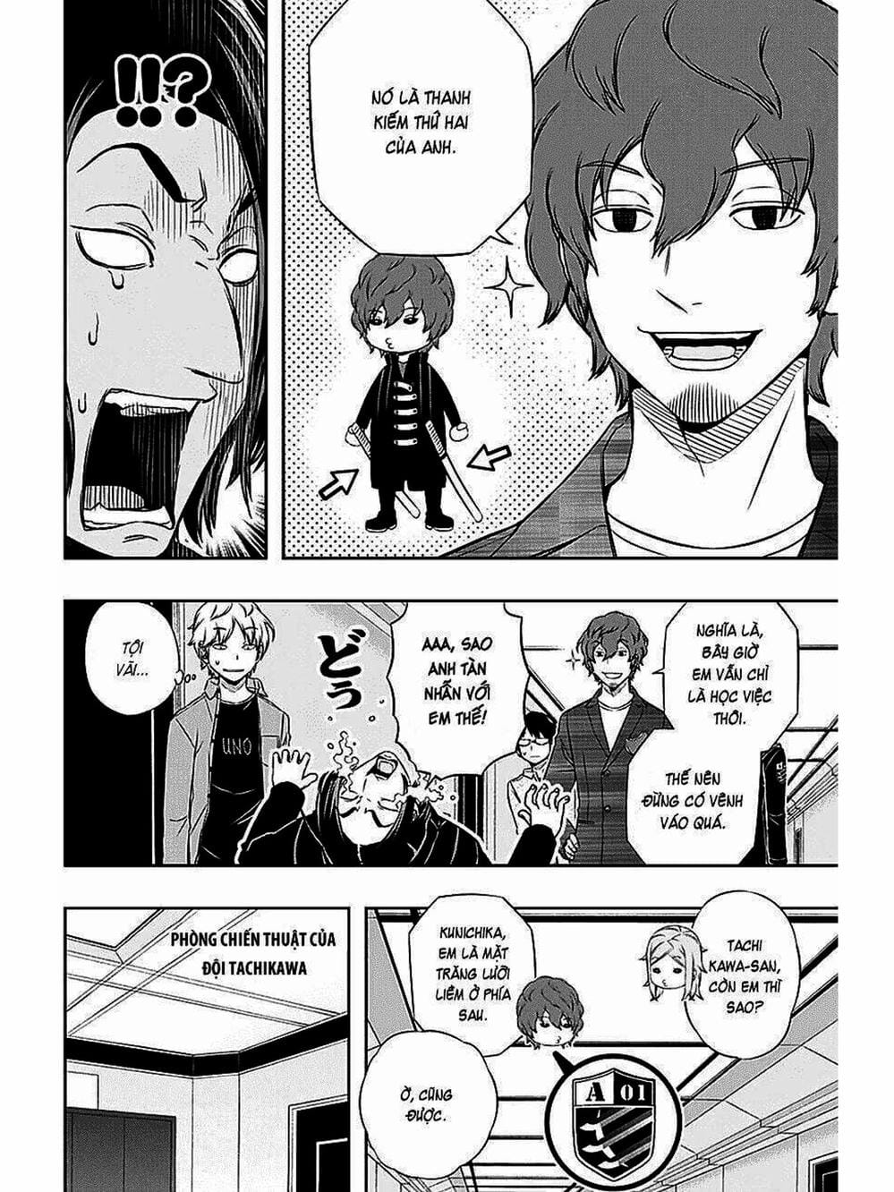 Truyện Tranh Kỷ Nguyên Trigger - World Trigger trang 7