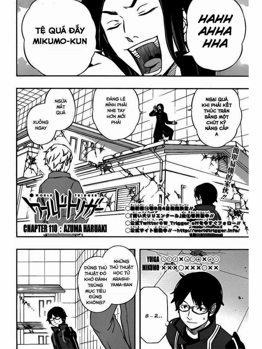 Truyện Tranh Kỷ Nguyên Trigger - World Trigger trang 7